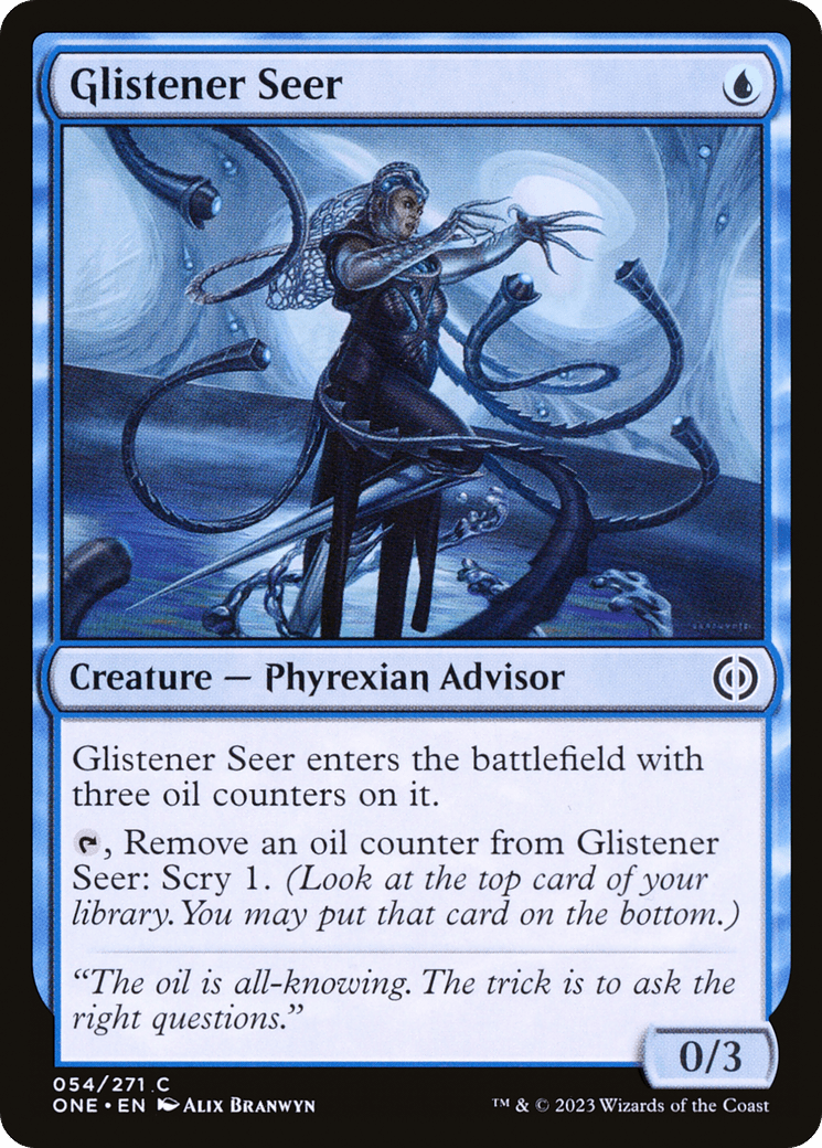 Glistener Seer [Phyrexia: All Will Be One] Foil