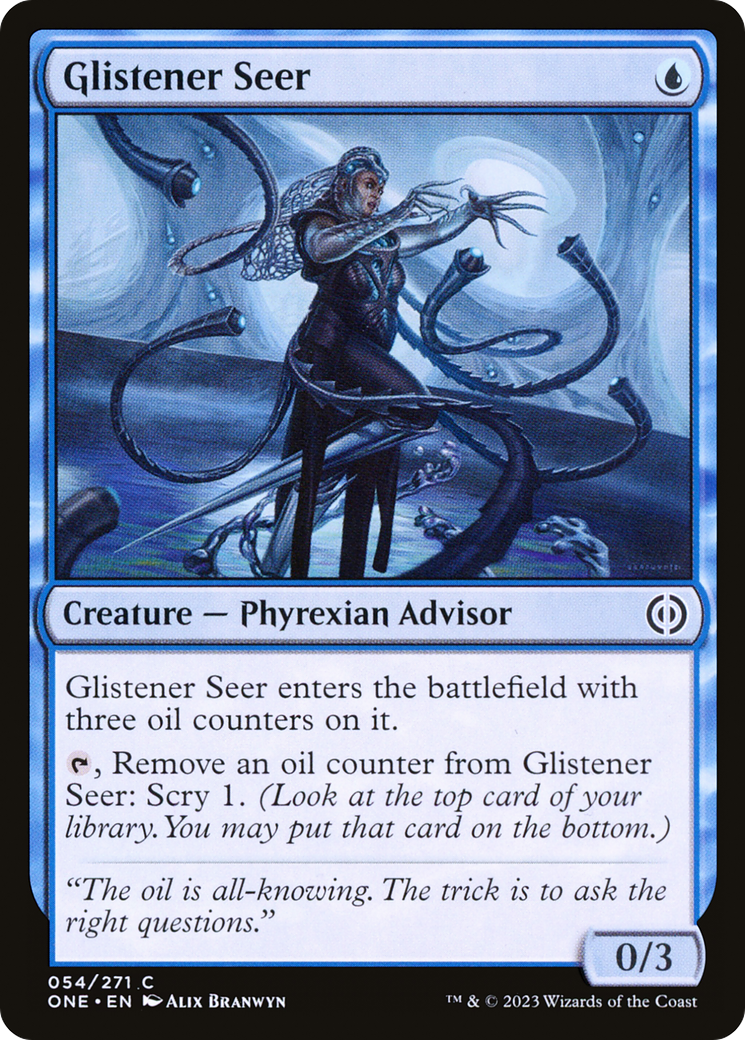 Glistener Seer [Phyrexia: All Will Be One] Foil