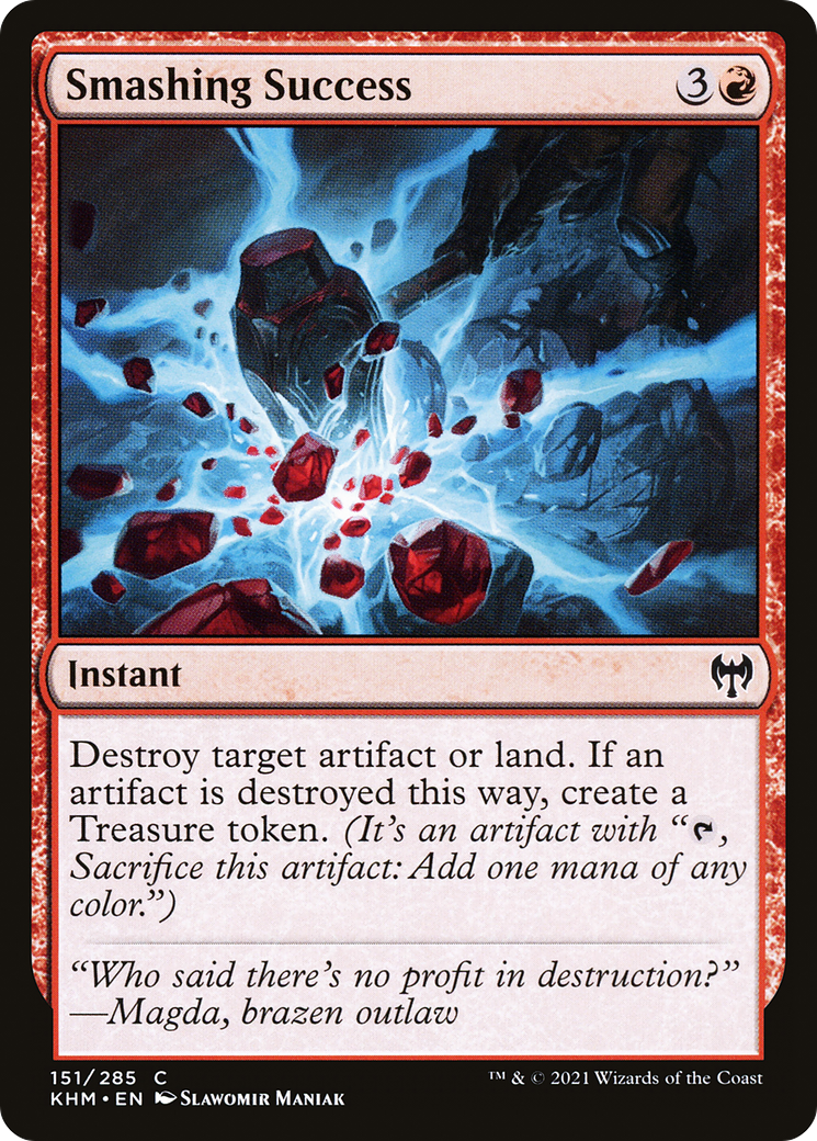 Smashing Success [Kaldheim] Foil