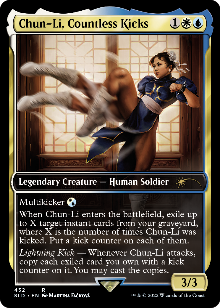 Chun-Li, Countless Kicks [Secret Lair Drop Series] Foil