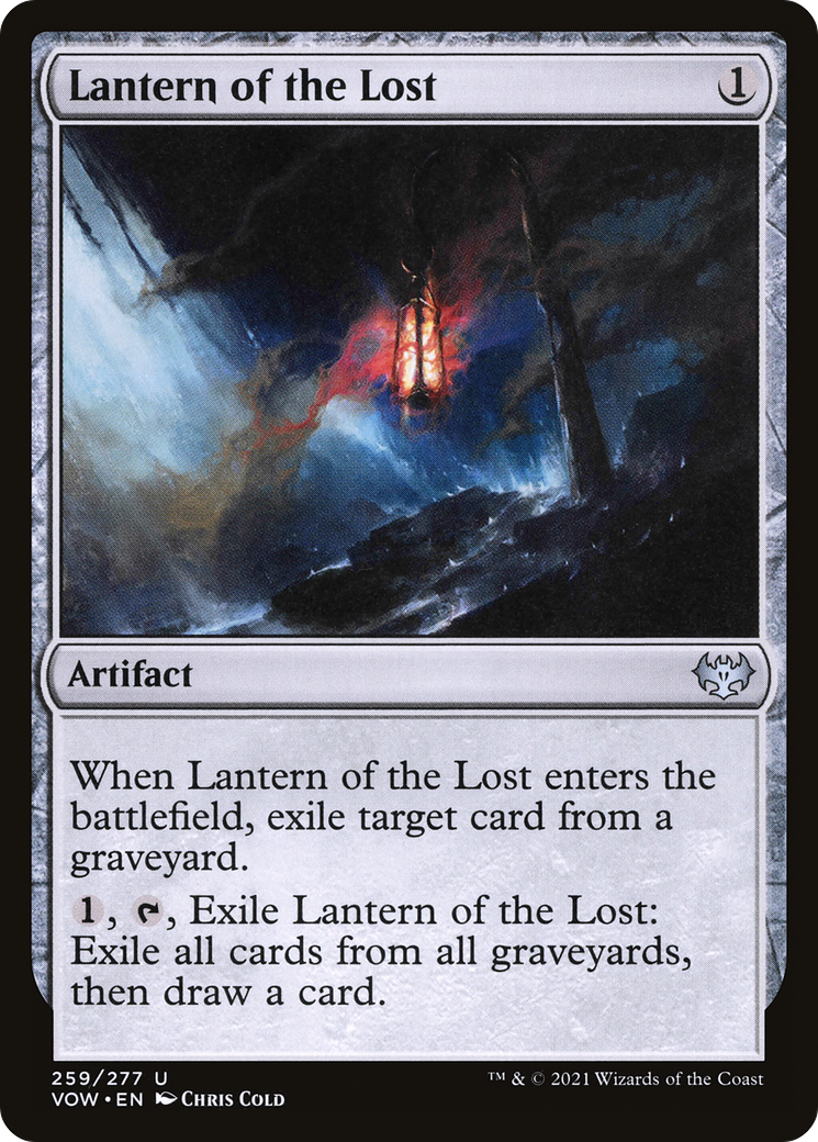 Lantern of the Lost [Innistrad: Crimson Vow] Foil