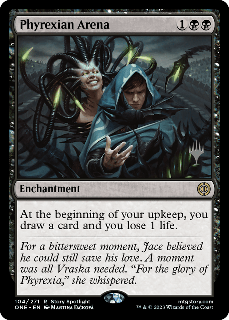 Phyrexian Arena (Promo Pack) [Phyrexia: All Will Be One Promos] Foil