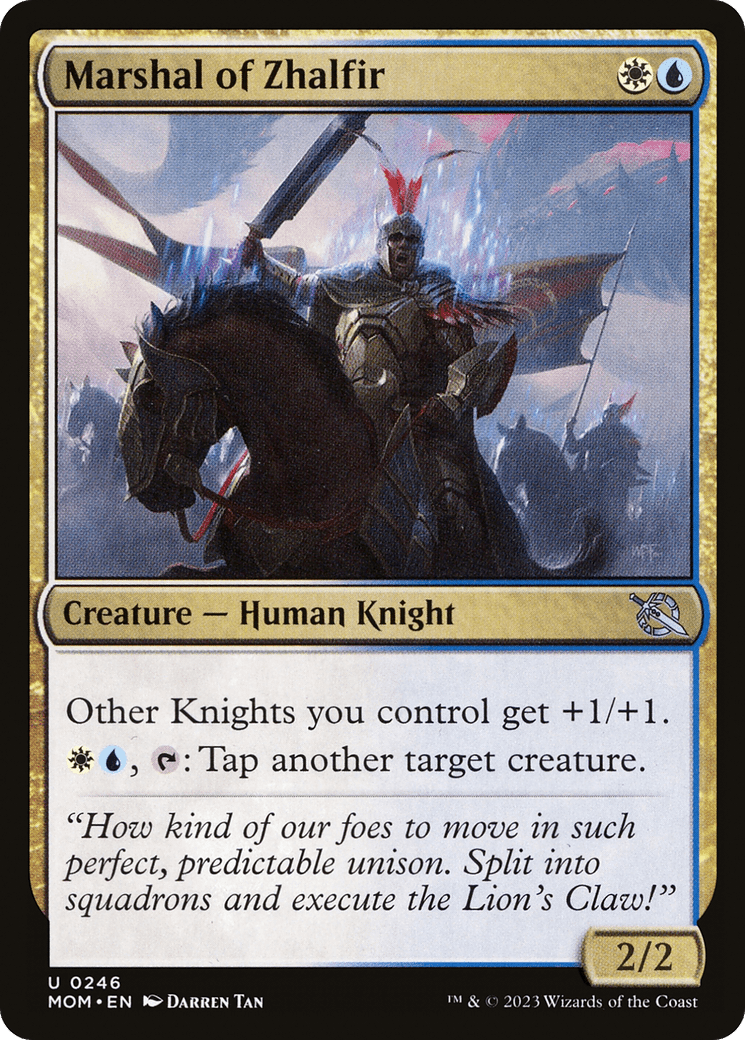 Marshal of Zhalfir [March of the Machine] Foil