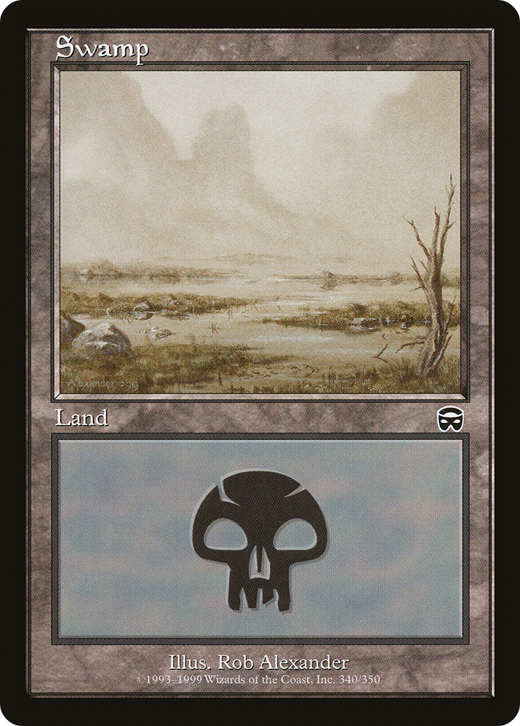 Swamp (340) [Mercadian Masques] Foil