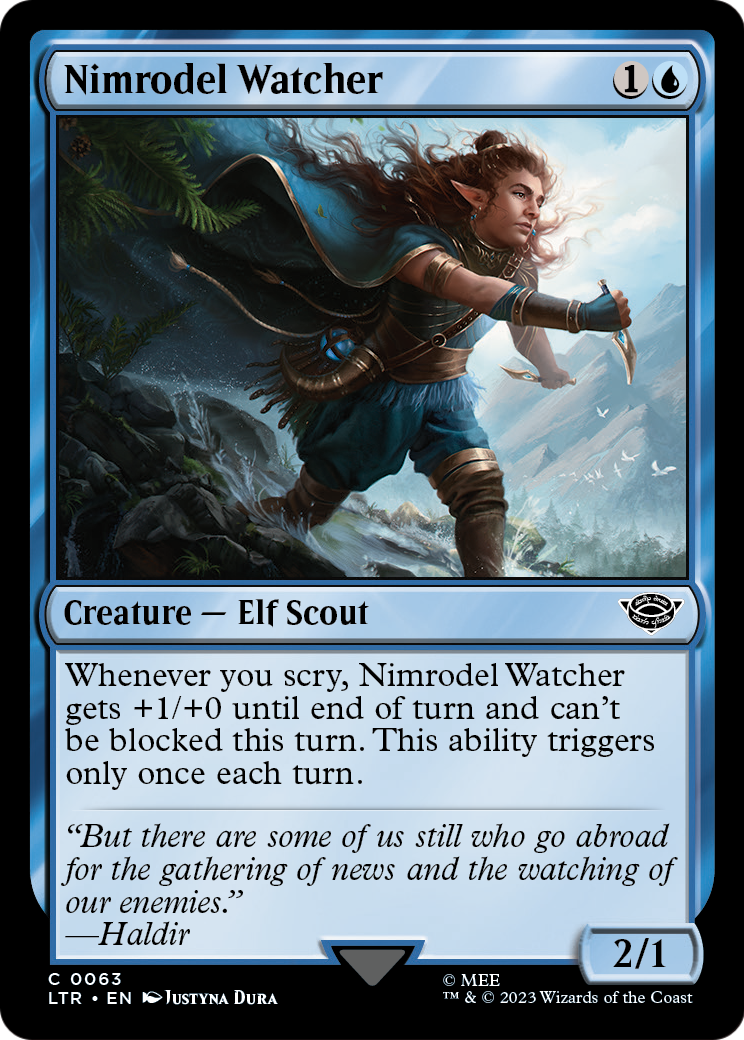 Nimrodel Watcher [The Lord of the Rings: Tales of Middle-Earth] Foil