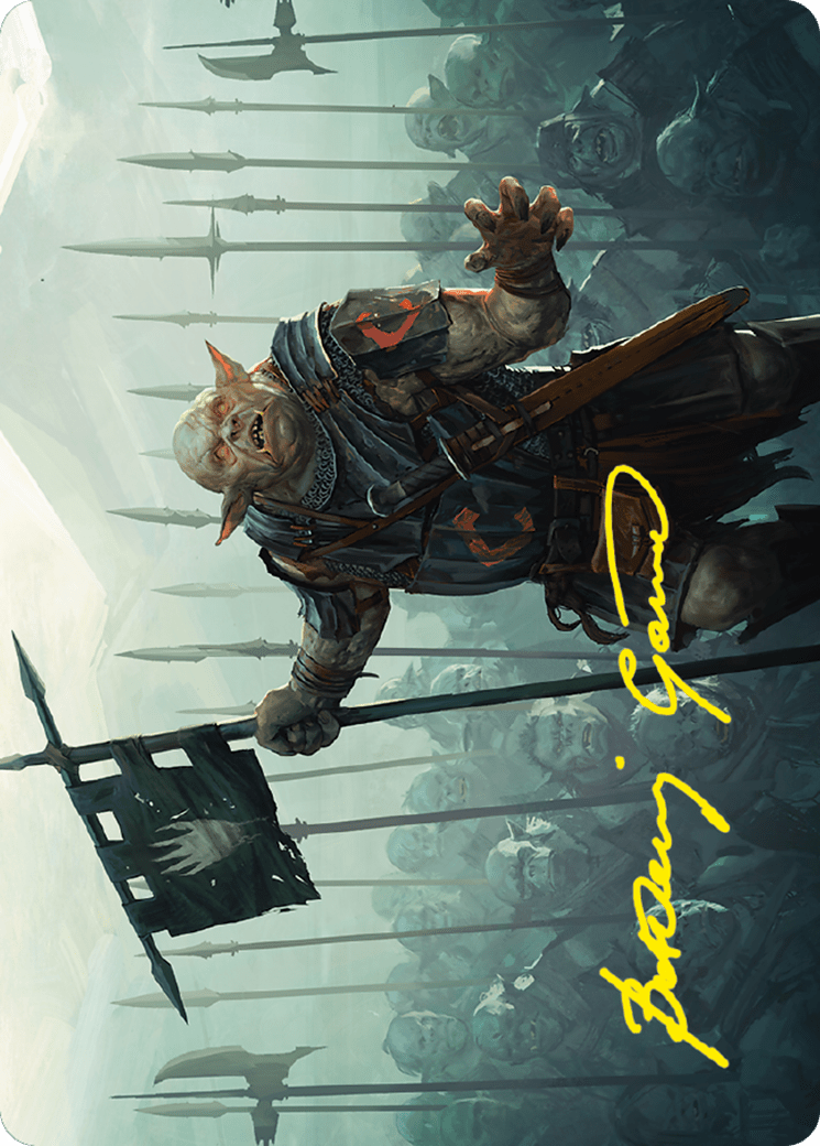 Uglúk of the White Hand // Uglúk of the White Hand (ALTR-027) - Tales of Middle-earth Art Series (Borderless) Foil
