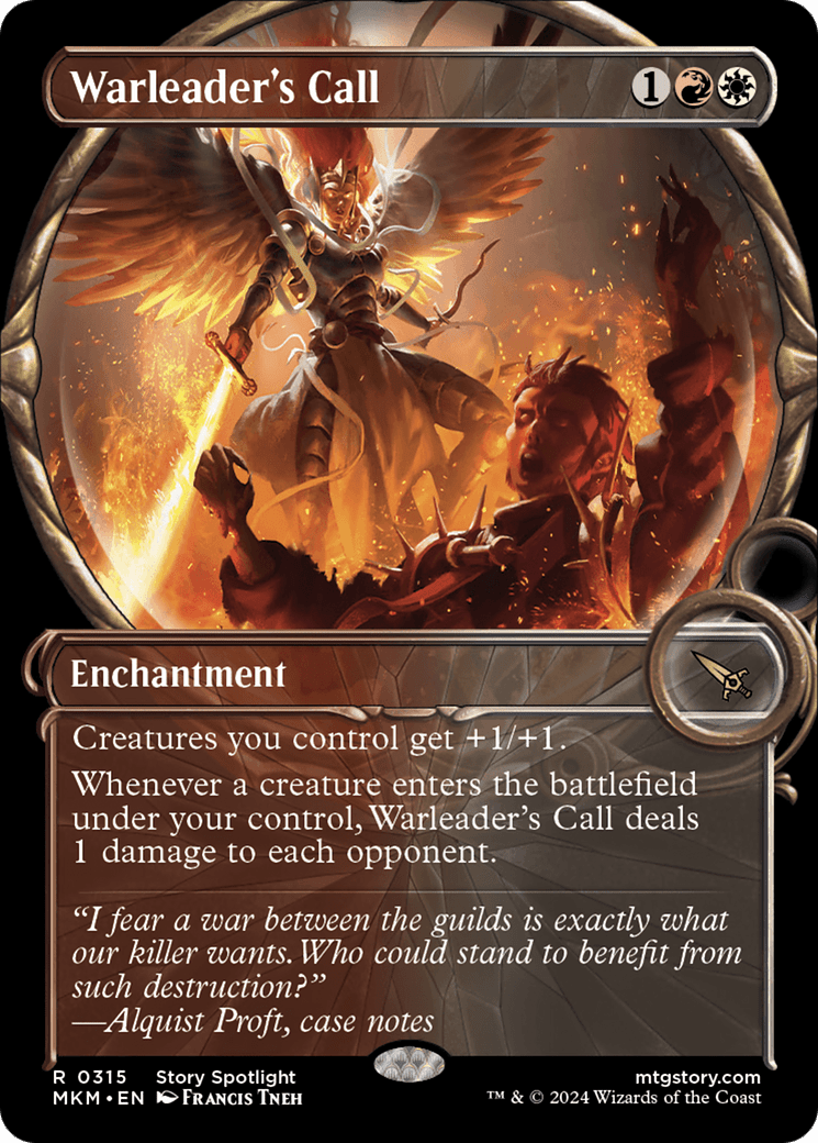 Warleader's Call (Showcase) [Murders at Karlov Manor] Foil