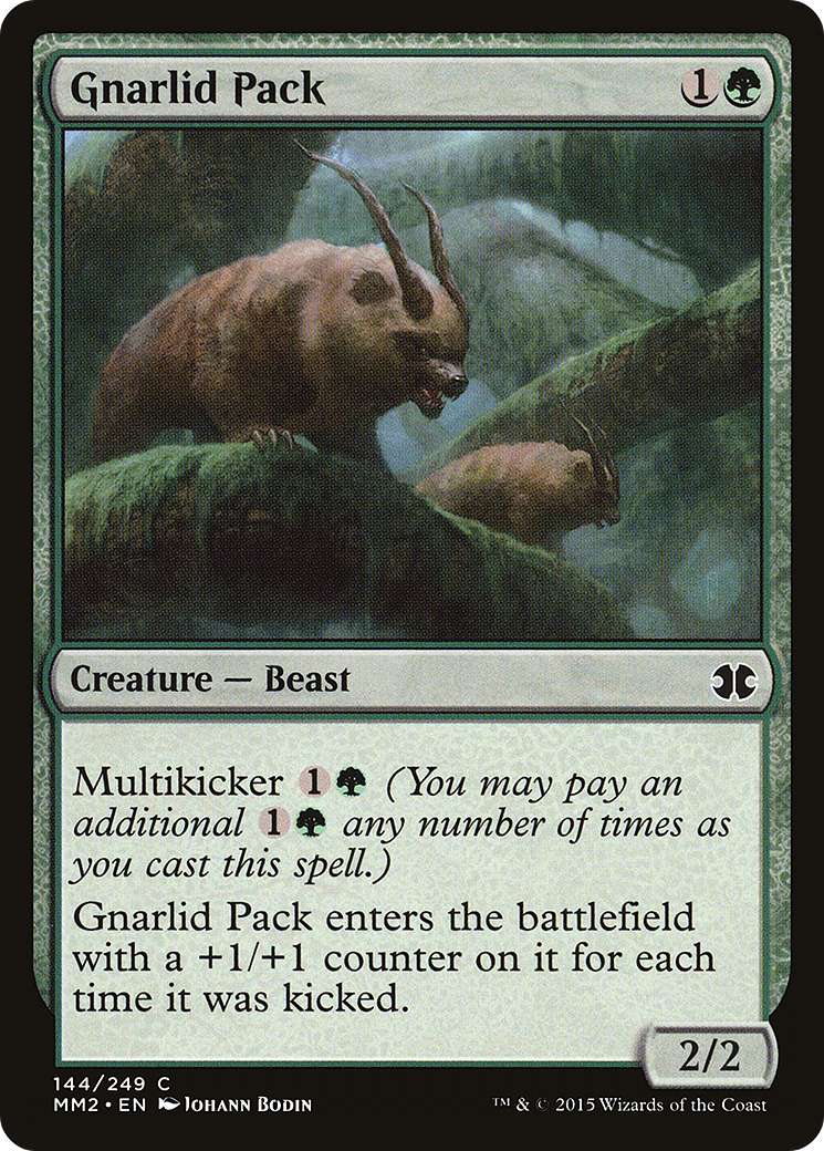 Gnarlid Pack [Modern Masters 2015] Foil