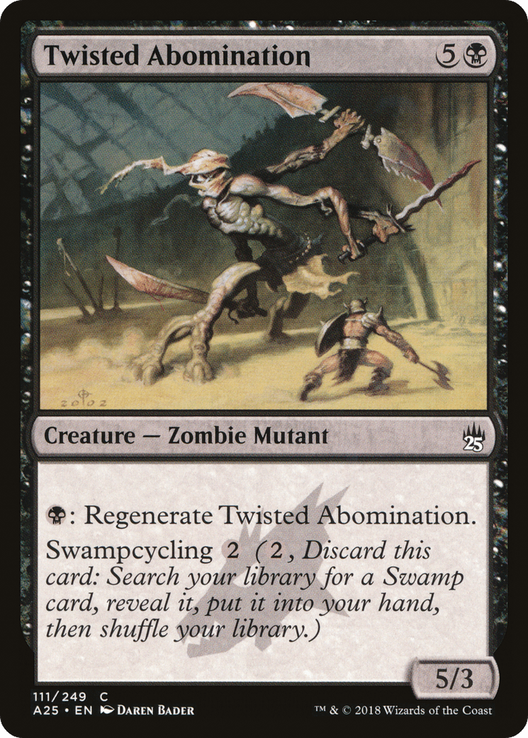 Twisted Abomination [Masters 25] Foil