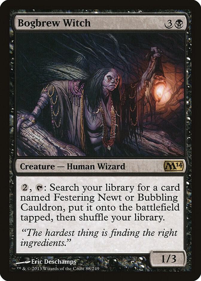 Bogbrew Witch 88/249 (Magic 2014 (M14)) 