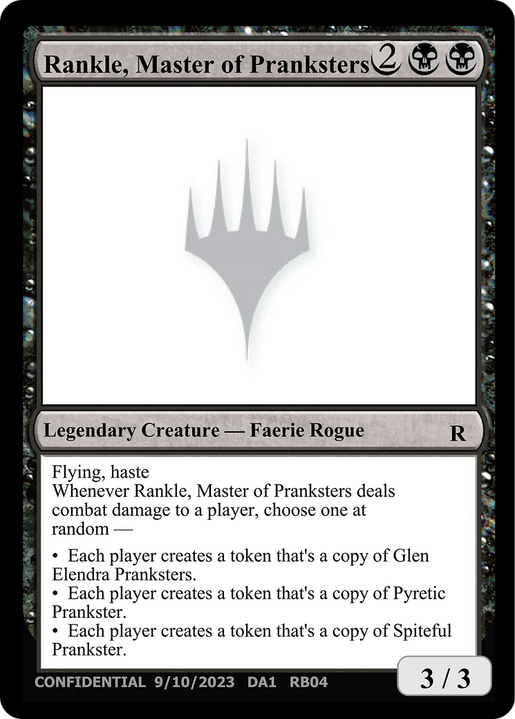 Rankle, Master of Pranksters (DA1-RB04E) - Unknown Event