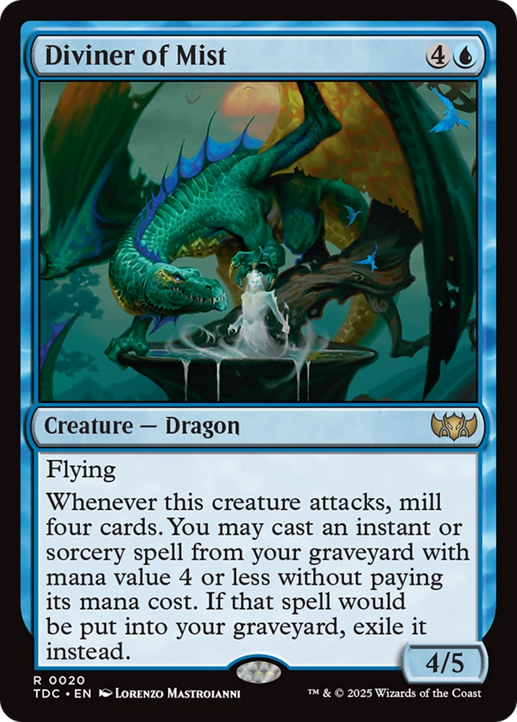 Diviner of Mist (020) [Commander: Tarkir: Dragonstorm]