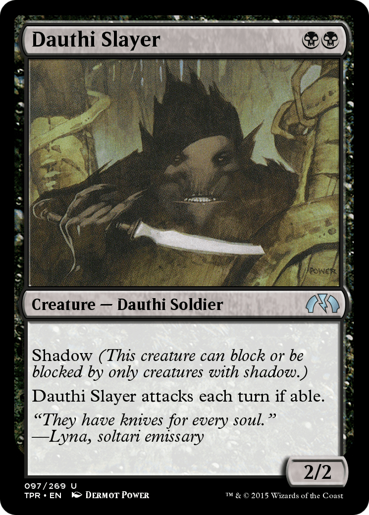 Dauthi Slayer (TPR-097) - Tempest Remastered Foil
