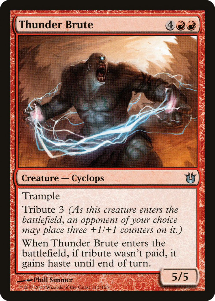 Thunder Brute [Born of the Gods] Foil