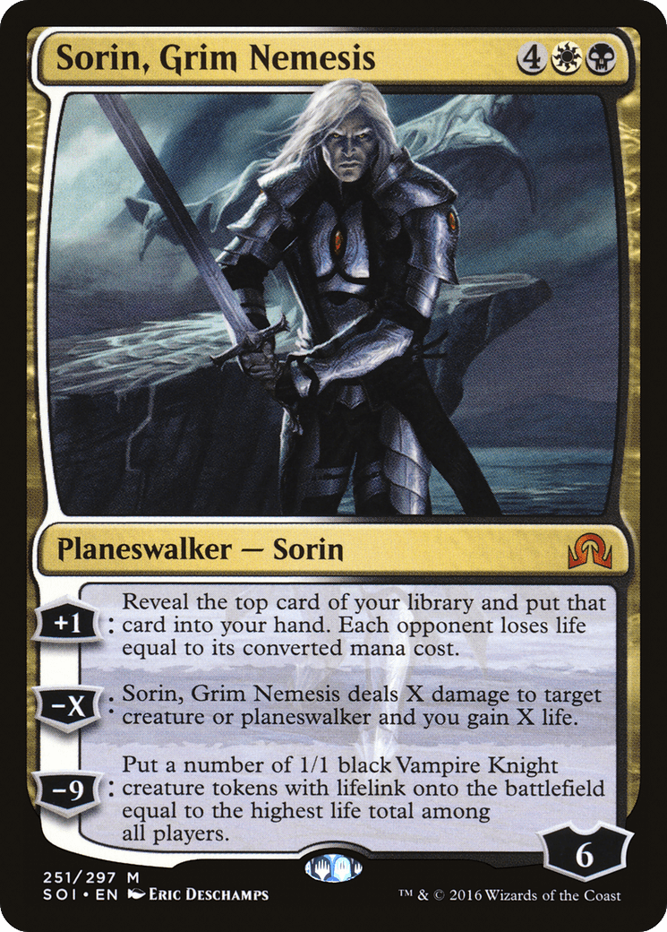 Sorin, Grim Nemesis [Shadows over Innistrad] Foil