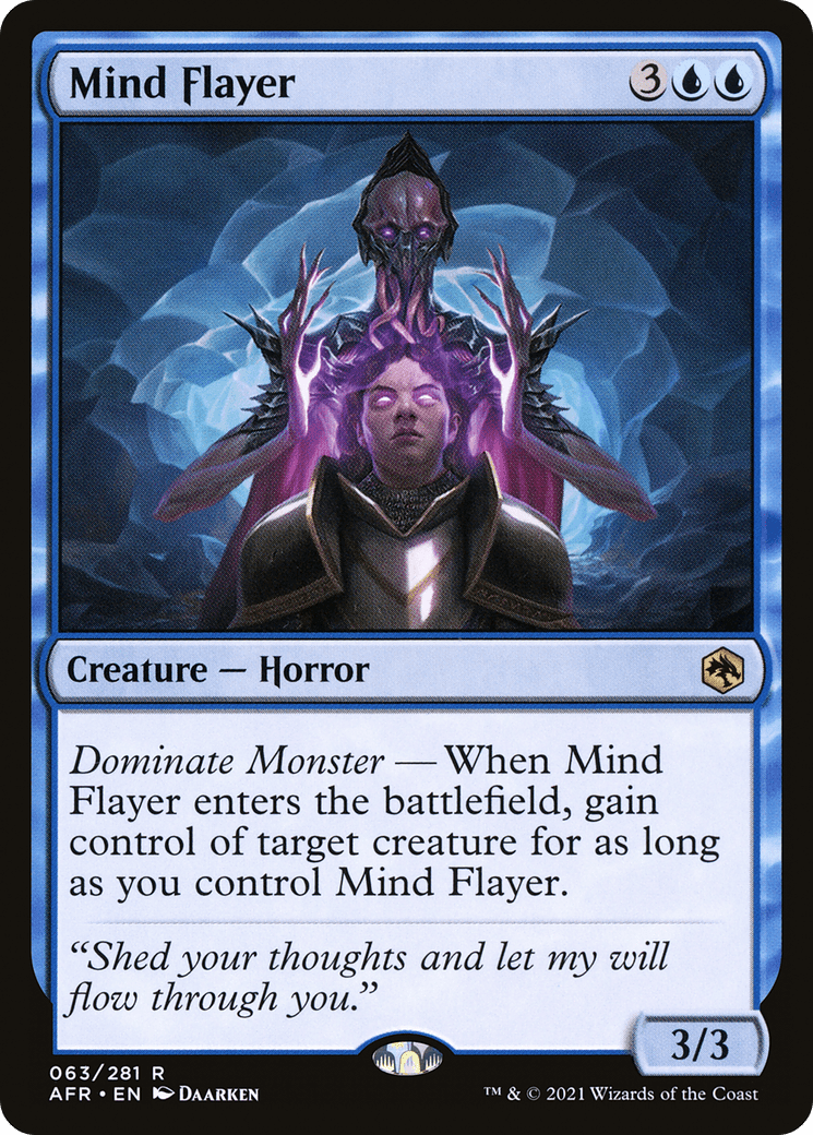 Mind Flayer [Dungeons & Dragons: Adventures in the Forgotten Realms] Foil