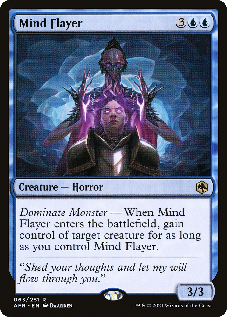 Mind Flayer [Dungeons & Dragons: Adventures in the Forgotten Realms] Foil