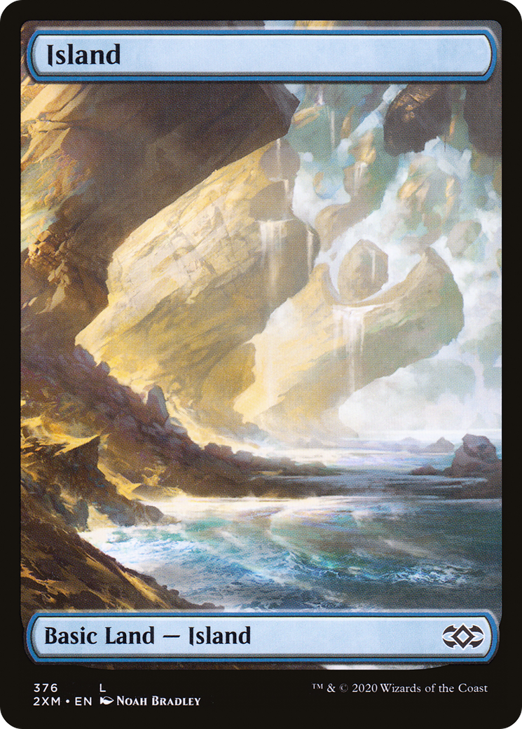 Island (376) [Double Masters] Foil