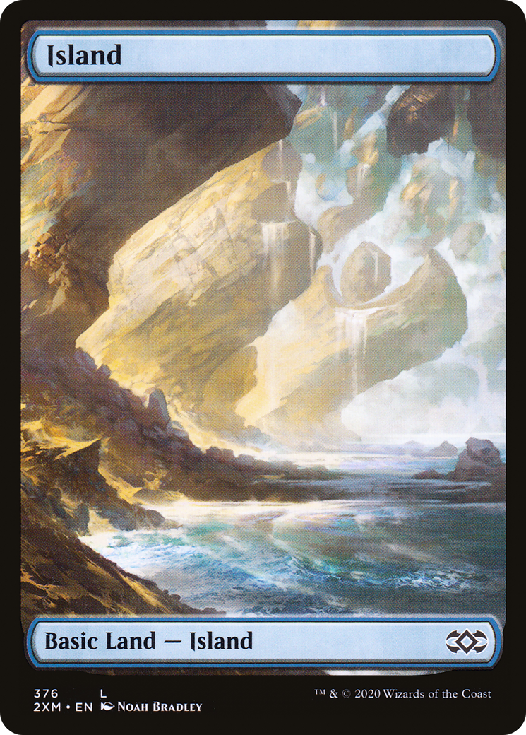 Island (376) [Double Masters] Foil