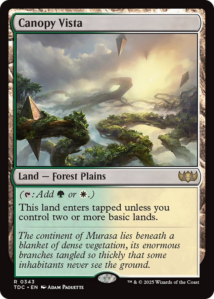 Canopy Vista (343) [Commander: Tarkir: Dragonstorm]
