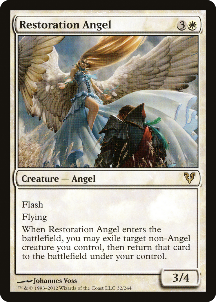 Restoration Angel [Avacyn Restored] Foil