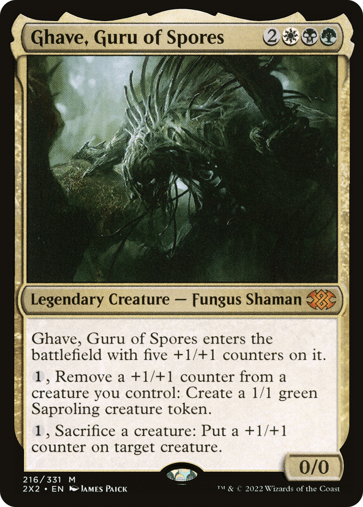 Ghave, Guru of Spores [Double Masters 2022] Foil