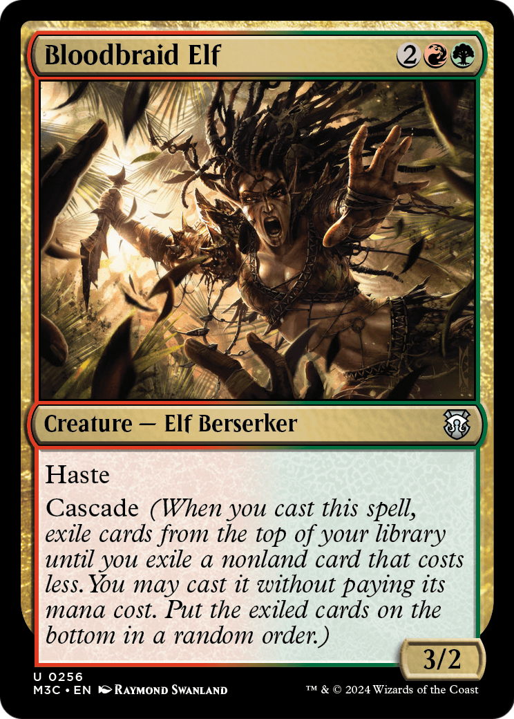 Bloodbraid Elf (M3C-256) - Modern Horizons 3 Commander Foil