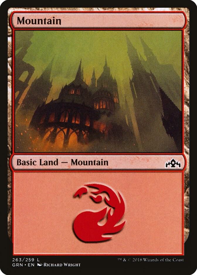 Mountain 263/259 (Guilds of Ravnica) 