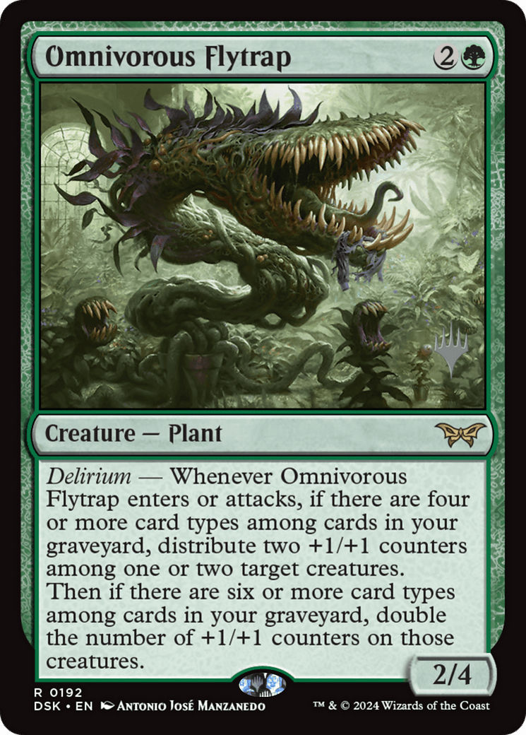 Omnivorous Flytrap [Duskmourn: House of Horror Promos]