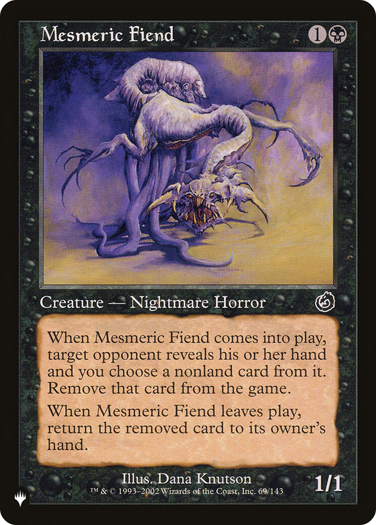 Mesmeric Fiend |  (TOR-69) [The List]