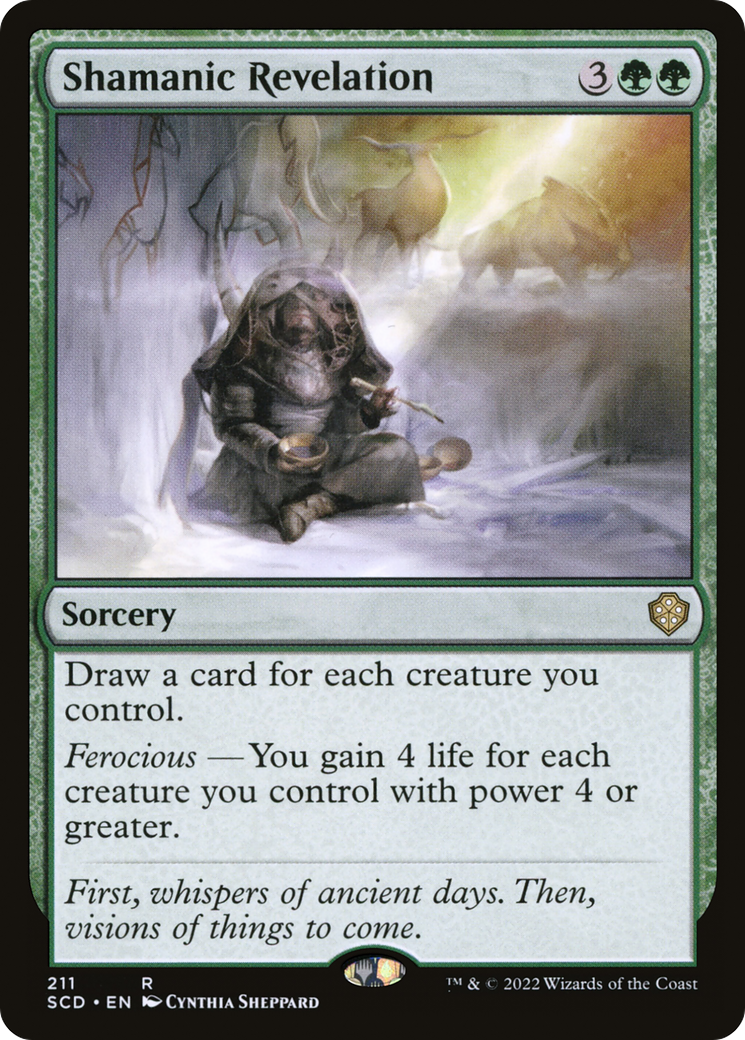 Shamanic Revelation [Starter Commander Decks]