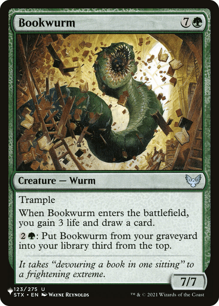 Bookwurm |  (STX-123) [The List]