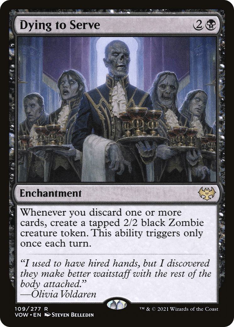 Dying to Serve [Innistrad: Crimson Vow] Foil
