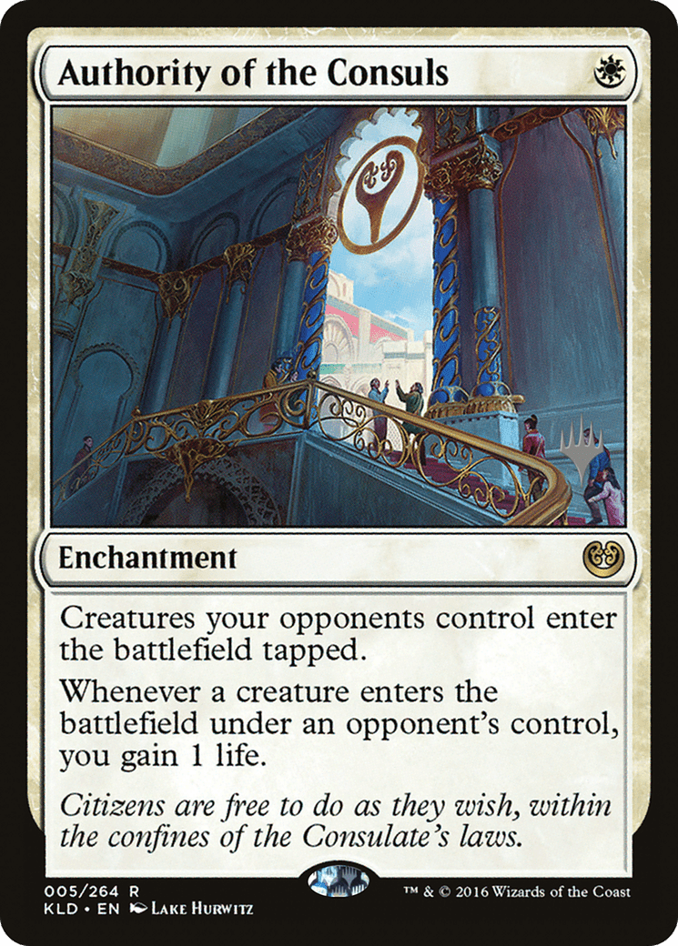 Authority of the Consuls (Promo Pack) [Kaladesh Promos] Foil