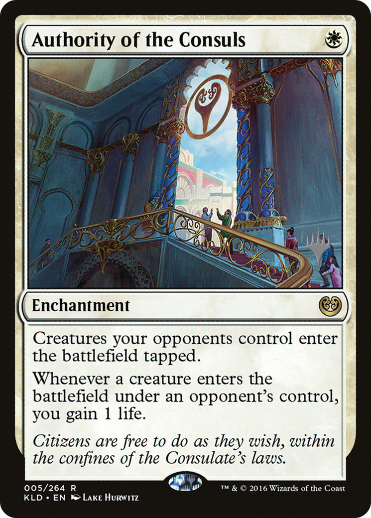 Authority of the Consuls (Promo Pack) [Kaladesh Promos] Foil