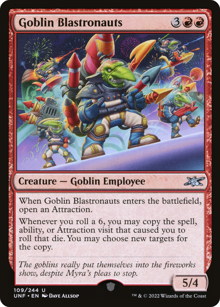 Goblin Blastronauts [Unfinity] Foil