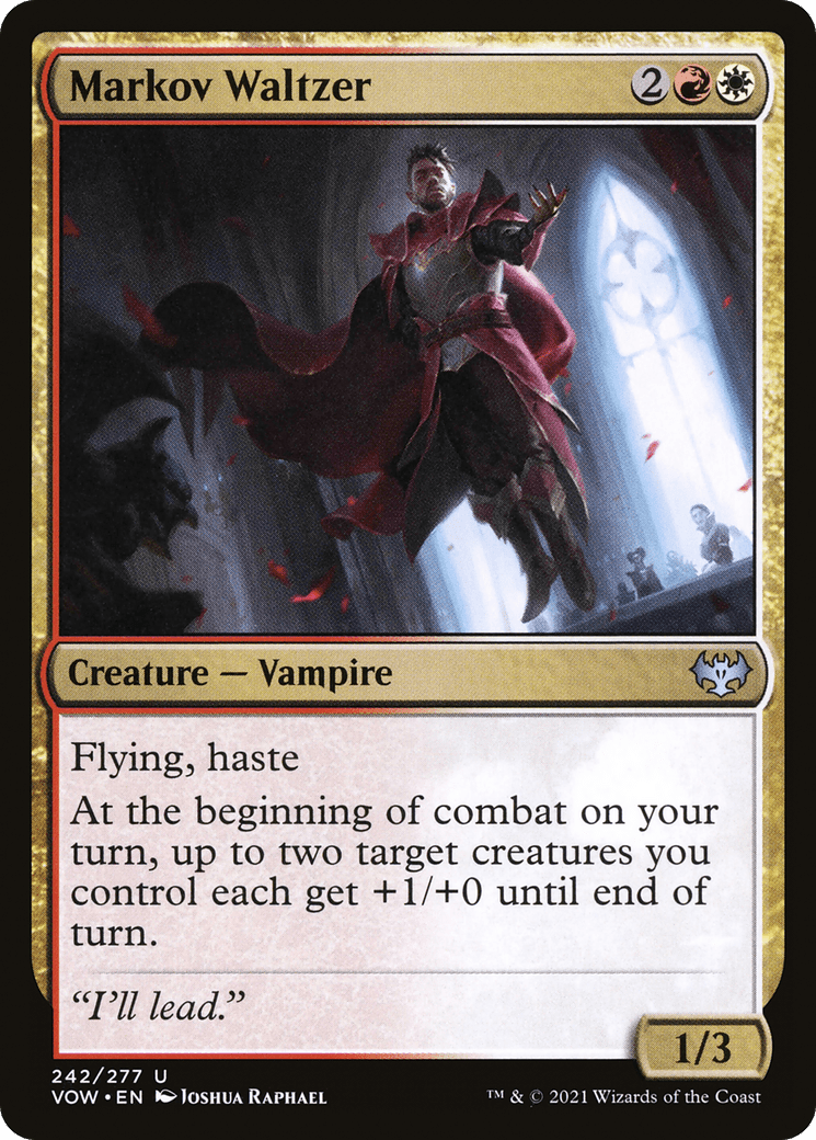 Markov Waltzer [Innistrad: Crimson Vow] Foil