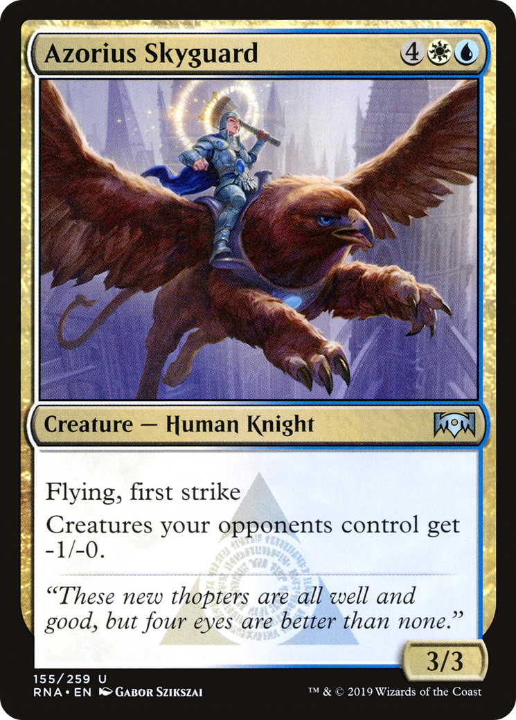 Azorius Skyguard [Ravnica Allegiance] Foil