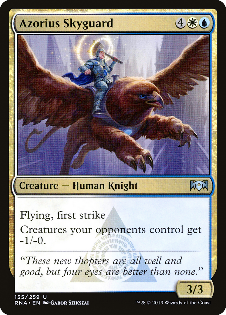 Azorius Skyguard [Ravnica Allegiance] Foil