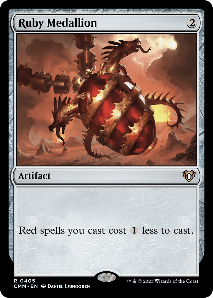 Ruby Medallion [Commander Masters] Foil