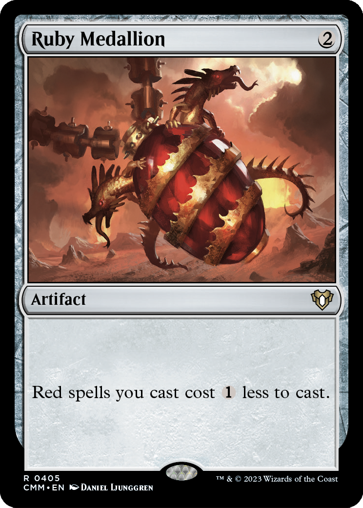 Ruby Medallion [Commander Masters] Foil
