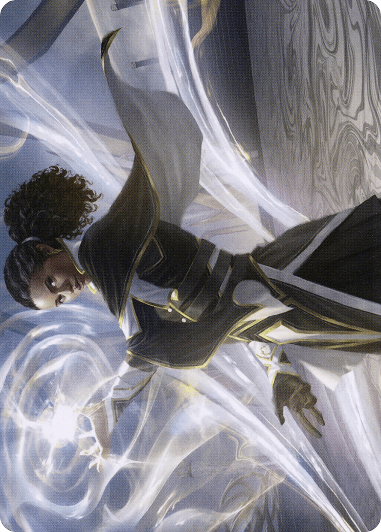Clever Lumimancer // Clever Lumimancer (ASTX-002) - Strixhaven Art Series (Borderless) Foil