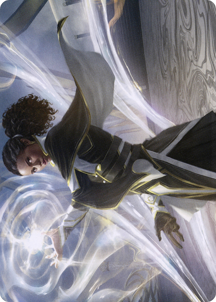 Clever Lumimancer // Clever Lumimancer (ASTX-002) - Strixhaven Art Series (Borderless) Foil