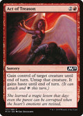 Act of Treason 127/280 (Core Set 2019) 