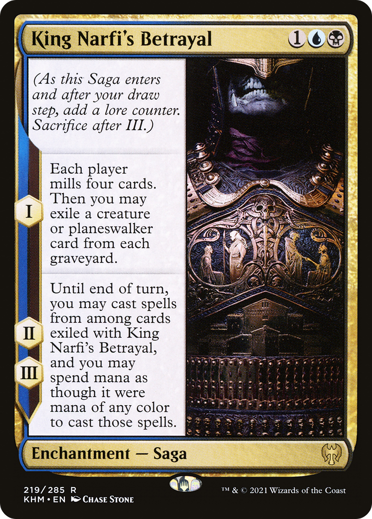 King Narfi's Betrayal [Kaldheim] Foil