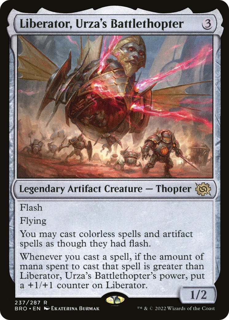 Liberator, Urza's Battlethopter [The Brothers' War] Foil