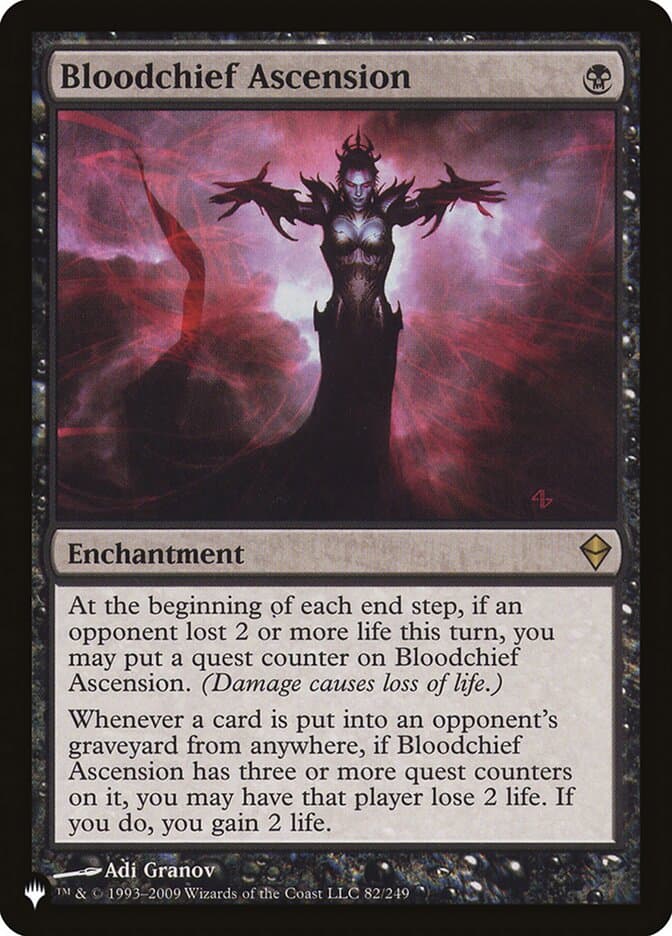 Bloodchief Ascension |  (ZEN-82) [The List]
