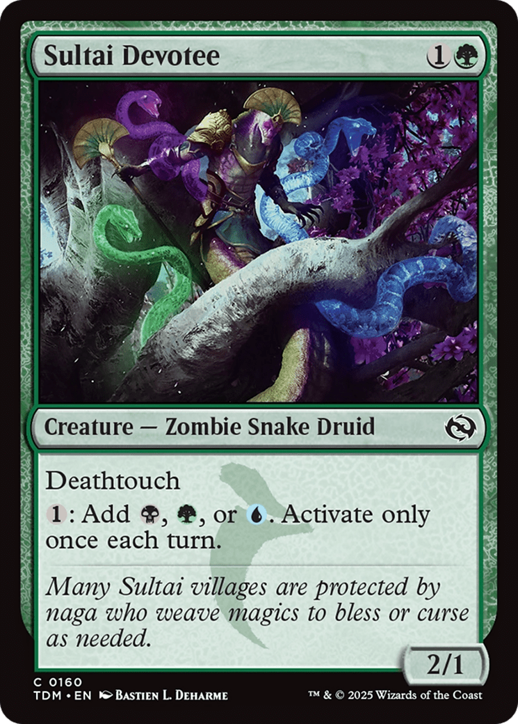 Sultai Devotee (160) [Tarkir: Dragonstorm]