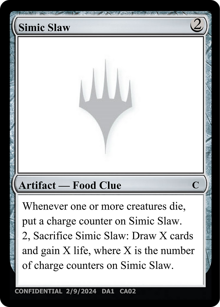 Simic Slaw (DA1-CAB) - Unknown Event