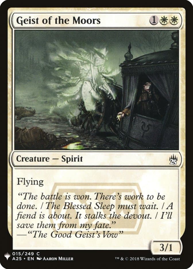 Geist of the Moors |  (A25-15) [The List]